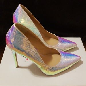 Just Fab Iridescent Stilettos